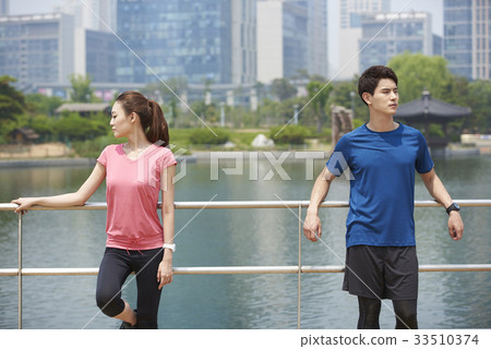 Couple, Sports, Songdo, Yeonsu-gu, Incheon Couple, Sports, Songdo, Yeonsu-gu, Incheon 33510374