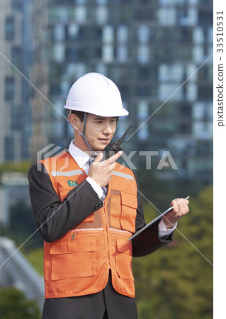 Worker, Businessman, Construction site, Songdo, Yeonsu-gu, Incheon 33510531