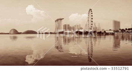 Singapore skyline Singapore skyline 33512791
