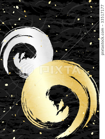 日本紙風格金銀 33517177