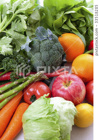 Vegetables and fruits Vegetables and fruits 33518285