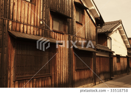 Town line of Omi Hachiman city 33518758