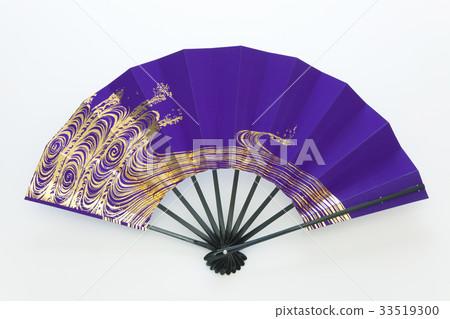 日本舞蹈的折扇 33519300