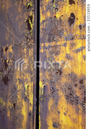 Texture of corroded iron door Texture of corroded iron door 33519959