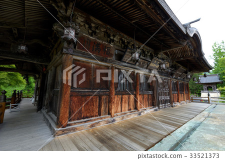 在福島縣會津柳谷町的Fukuman Akira-san-ji Temple大廳 33521373