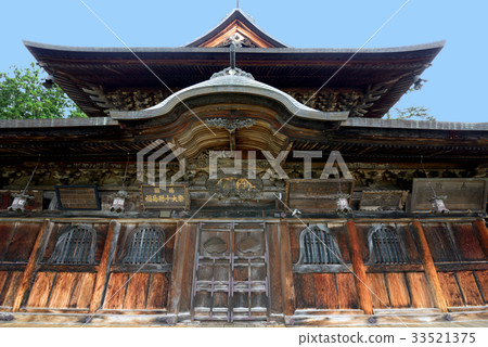 Fukuman Akira-san-ji Temple Main Hall in Fukushima Prefecture Aizu Yanagi-cho 33521375