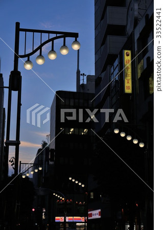 東京千代田區神田鈴蘭街夜景 東京千代田區神田鈴蘭街夜景 33522441