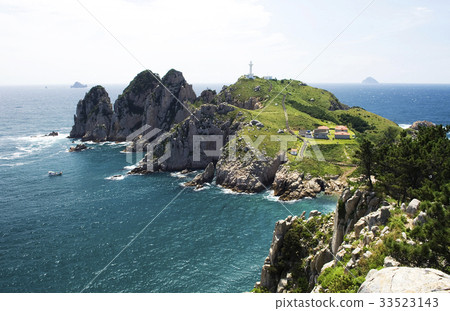 燈塔島，零售道路，Hallyeo海洋國家公園，統營市，慶南 33523143