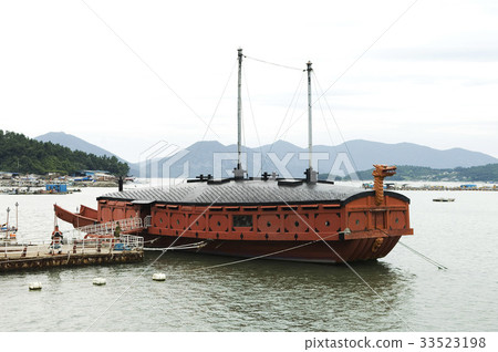 Turtle Ship, Hallyeo Marine National Park, Yeosu, Jeonnam 33523198