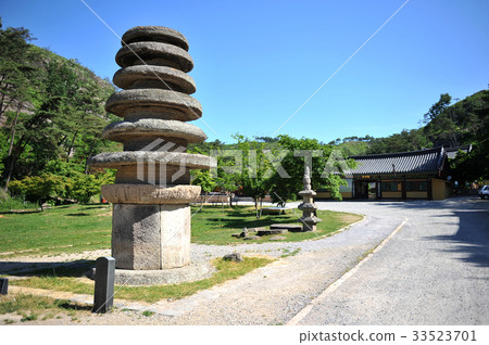 Unjuju圓形多層石塔，Unju寺，和順郡，全南 33523701