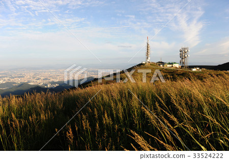 傳輸塔，Mudeungsan，光州（大都市） 33524222
