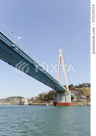 Dolsan Bridge, Dolsando, Daedouhae Marine National Park, Yeosu, Jeonnam 33524724