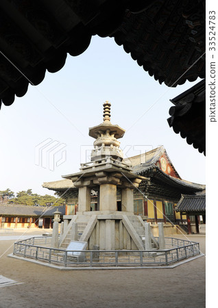 Gyeongbuk省慶州市佛國寺Dabotap(國寶20號) Gyeongbuk省慶州市佛國寺Dabotap(國寶20號) 33524783