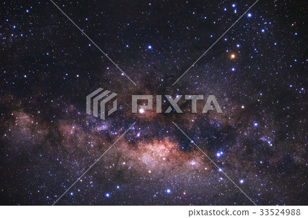 Close-up of Milky way galaxy with stars and space Close-up of Milky way galaxy with stars and space 33524988