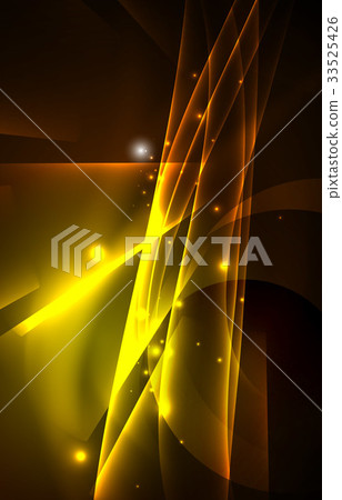 Vector polar lights concept background 33525426