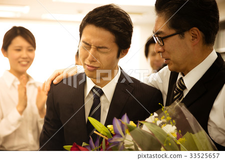 企業商人男性退休 33525657