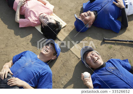 Senior grass baseball image 33526652