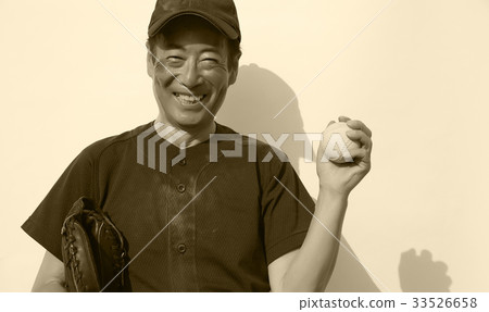 Senior grass baseball advertising image Senior grass baseball advertising image 33526658