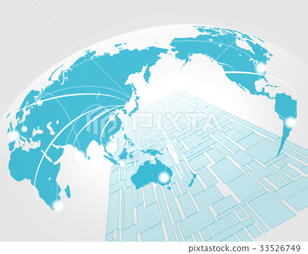 Business Background Global World Map Japan Map Business Background Global World Map Japan Map 33526749