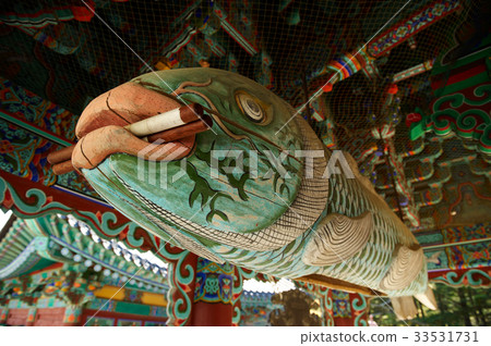 Woljeongsa Temple, Odae Mountain, Pyeongchang County, Gangwon Province Woljeongsa Temple, Odae Mountain, Pyeongchang County, Gangwon Province 33531731