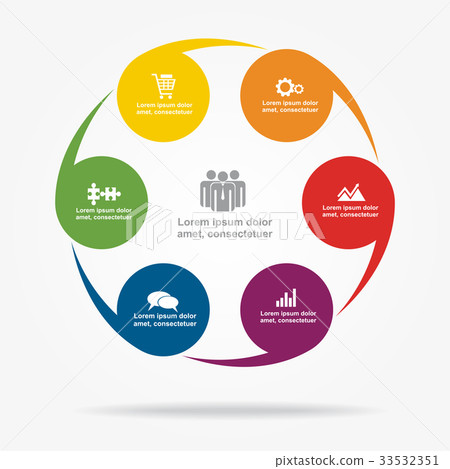 Infographic template. Can be used for workflow Infographic template. Can be used for workflow 33532351