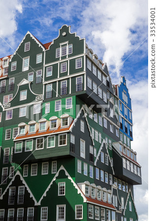Modern architecture in Zaandam - Netherlands 33534001