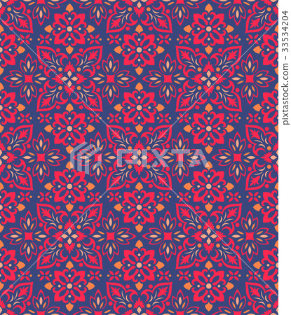 Boho Flower Pattern 33534204