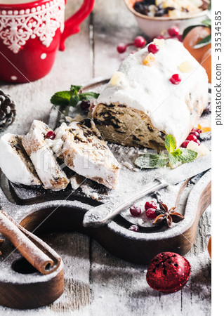 Christmas German stollen 33534585