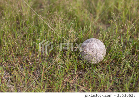 Old baseball ball Old baseball ball 33536625