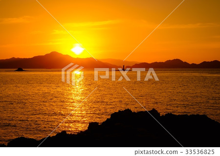 瀨戶內海日落 33536825