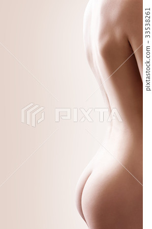 Sexy back of young woman. 33538261