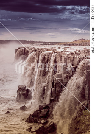 Dettifoss Waterfall in Iceland Dettifoss Waterfall in Iceland 33538435
