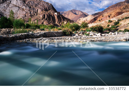 Natural landscape in Nubra valley Natural landscape in Nubra valley 33538772
