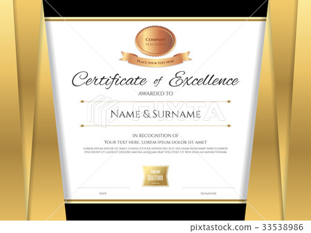 Luxury certificate template, Diploma design Luxury certificate template, Diploma design 33538986