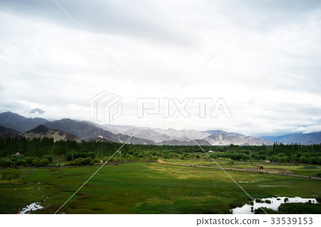 Natural landscape from Shey palace 33539153