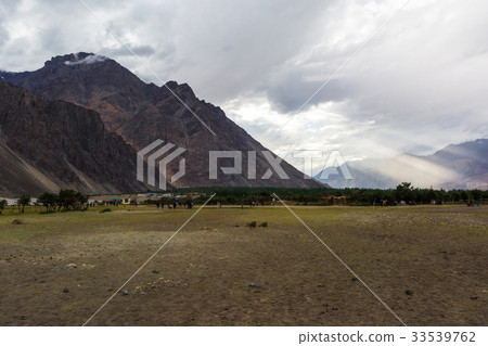 Hunder Sand Dunes of Nubra Valley. Hunder Sand Dunes of Nubra Valley. 33539762