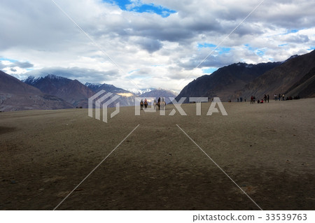 Hunder Sand Dunes of Nubra Valley. Hunder Sand Dunes of Nubra Valley. 33539763