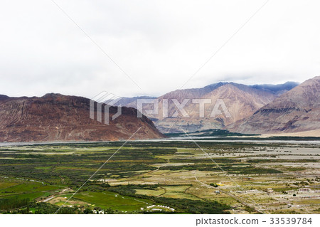 Natural landscape in Nubra valley 33539784