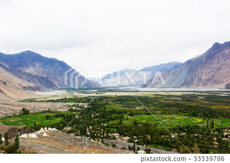 Natural landscape in Nubra valley 33539786