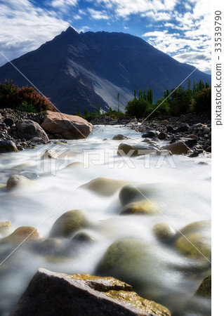 Natural landscape in Nubra valley 33539790