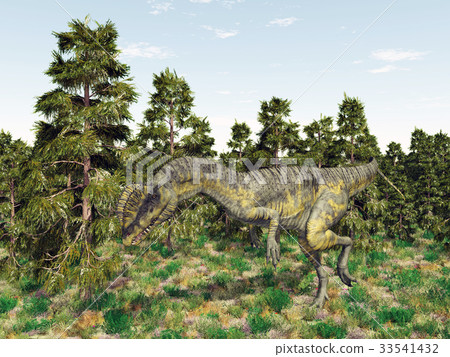 Dinosaur Dilophosaurus Dinosaur Dilophosaurus 33541432