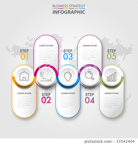 Business infographics design template Business infographics design template 33542404