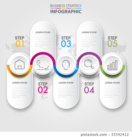 Business infographics design template Business infographics design template 33542412