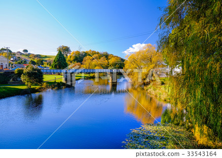 澳洲風景-小鎮河邊 33543164