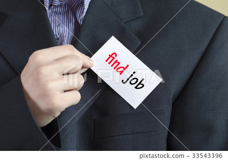 Find job text concept Find job text concept 33543396