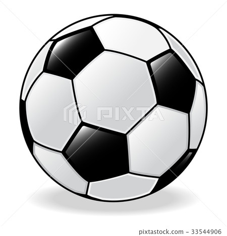 Isolated Soccer ball, Football Vector Illustration Isolated Soccer ball, Football Vector Illustration 33544906