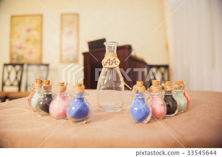 table set for wedding or another catered event 33545644