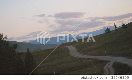 Nature beauty background. Adventure hiking 33546399