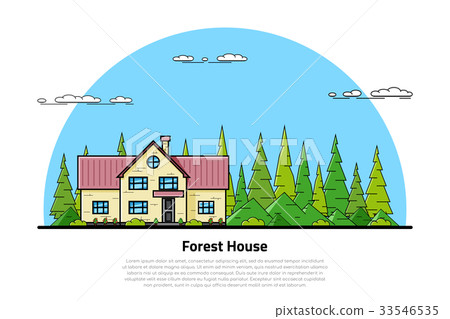 forest house concept 33546535