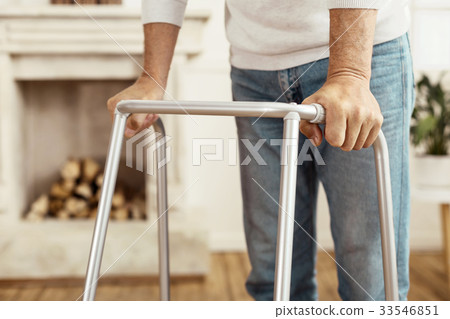 Close up of a professional walker Close up of a professional walker 33546851